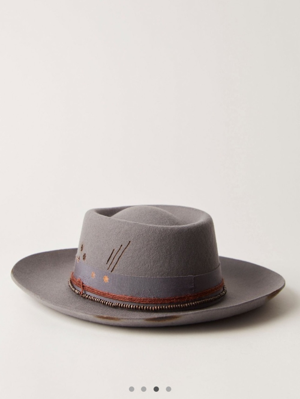 NWT Free People Cosmic Roundtop Hat Size M - Picture 3 of 9